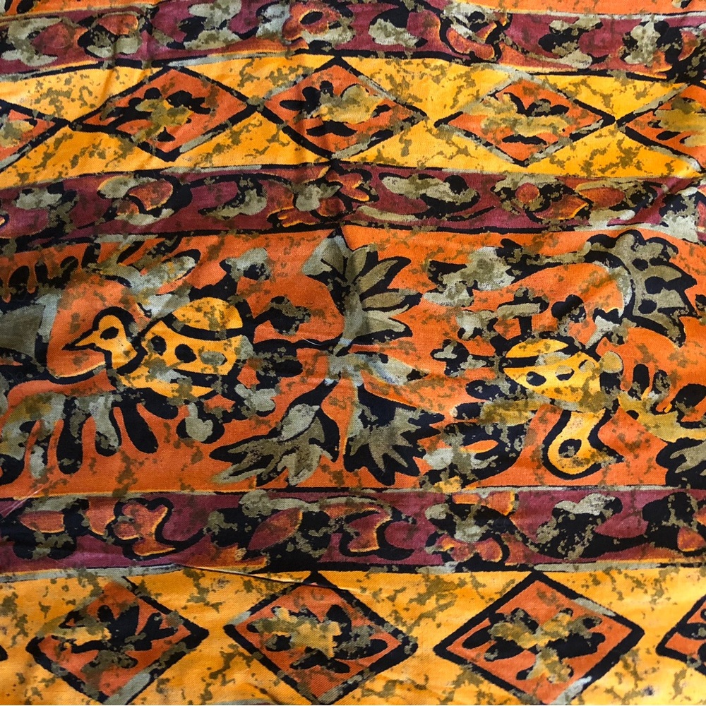 Rayon challis fabric